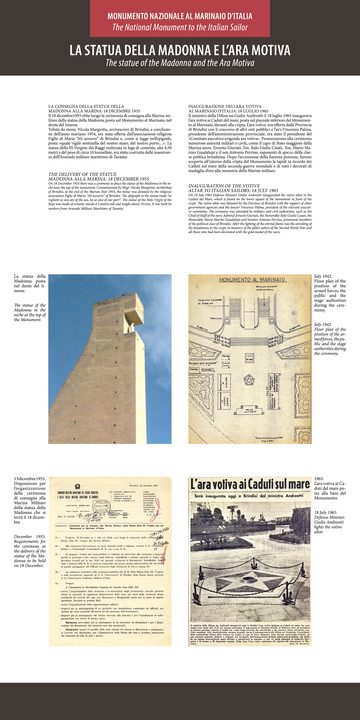 La statua della Madonna e l'ara votiva (I)