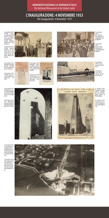 L'inaugurazione: 4 novembre 1933 (III)